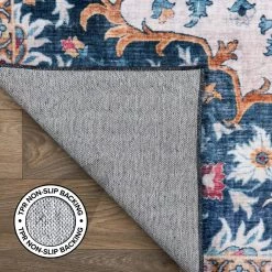 Multi 5 ft. x 7 ft. Bohemian Distressed Machine Washable Area Rug by World Rug Gallery 10 Multi 5 ft. x 7 ft. Bohemian Distressed Machine Washable Area Rug by World Rug Gallery -Shaw stor online multi world rug gallery area rugs 7021multi5x7 66 1000