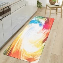 Contemporary Waves Multi 18 in. x 47 in. Anti-Fatigue Standing Mat by World Rug Gallery 11 Contemporary Waves Multi 18 in. x 47 in. Anti-Fatigue Standing Mat by World Rug Gallery -Shaw stor online multi world rug gallery kitchen mats 1012multi18x47 31 1000