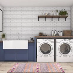 Boho Shade Multi 18 in. x 47 in. Anti-Fatigue Standing Mat by World Rug Gallery -Shaw stor online multi world rug gallery kitchen mats 1020multi18x47 4f 1000