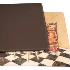 Chef Service 18 in. X 30 in. Multi Anti-Fatigue Mat by World Rug Gallery -Shaw stor online multi world rug gallery kitchen mats 853multi18x30 66 1000