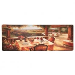 Village 18 in. X 47 in. Multi Anti-Fatigue Mat by World Rug Gallery