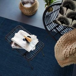 Navy 5 ft. x 7 ft. Solid Flatweave Waterproof Backyard Indoor/Outdoor Area Rug by World Rug Gallery 17 Navy 5 ft. x 7 ft. Solid Flatweave Waterproof Backyard Indoor/Outdoor Area Rug by World Rug Gallery -Shaw stor online navy world rug gallery outdoor rugs 5016navy5x7 fa 1000