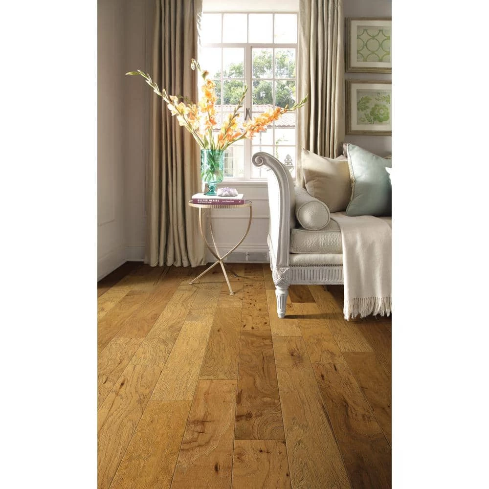 Chantilly 5 in. W Nimbus Engineered Hickory Hardwood Flooring (27.58 sq. ft./case) by Shaw 3 Chantilly 5 in. W Nimbus Engineered Hickory Hardwood Flooring (27.58 sq. ft./case) by Shaw - Image 3