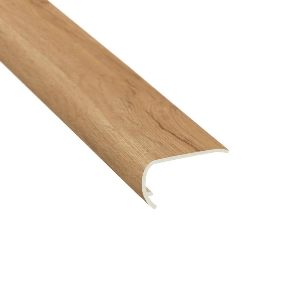 Wisteria Park Nougat 5/32 in. T x 2-1/8 in. W x 94 in. L Vinyl Stair Nose Molding by Shaw 1 Wisteria Park Nougat 5/32 in. T x 2-1/8 in. W x 94 in. L Vinyl Stair Nose Molding by Shaw