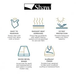 Bradford Oak 3-1/4 in. W Nutmeg Engineered Hardwood Flooring (23.76 sq. ft./case) by Shaw -Shaw stor online nutmeg shaw engineered hardwood dh85800938 44 1000