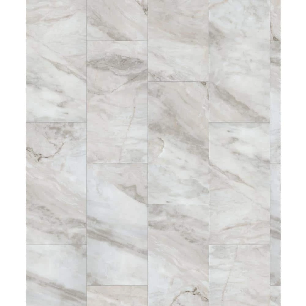 Vista 12 in. W x 24 in. L Plaster Click Lock Vinyl Tile Flooring (15.83 sq.ft./case) by Shaw 4 Vista 12 in. W x 24 in. L Plaster Click Lock Vinyl Tile Flooring (15.83 sq.ft./case) by Shaw - Image 4