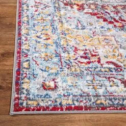 Red 2 ft. x 7 ft. Bohemian Traditional Runner Rug by World Rug Gallery -Shaw stor online red world rug gallery area rugs 2081red2x7 1f 1000
