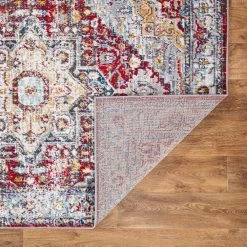 Red 2 ft. x 7 ft. Bohemian Traditional Runner Rug by World Rug Gallery -Shaw stor online red world rug gallery area rugs 2081red2x7 66 1000