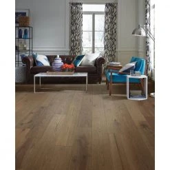 Belvoir Hickory 7-1/2 in. W Romanesque Engineered Hardwood Flooring (31.09 sq. ft./case) by Shaw -Shaw stor online romanesque shaw engineered hardwood dh85507018 1d 1000