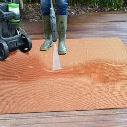 Rust 5 ft. x 7 ft. Solid Flatweave Indoor/Outdoor Area Rug by World Rug Gallery 16 Rust 5 ft. x 7 ft. Solid Flatweave Indoor/Outdoor Area Rug by World Rug Gallery -Shaw stor online rust world rug gallery outdoor rugs 5013rust5x7 44 1000