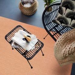 Rust 5 ft. x 7 ft. Solid Flatweave Indoor/Outdoor Area Rug by World Rug Gallery 17 Rust 5 ft. x 7 ft. Solid Flatweave Indoor/Outdoor Area Rug by World Rug Gallery -Shaw stor online rust world rug gallery outdoor rugs 5013rust5x7 fa 1000