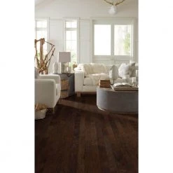 Western Hickory 5 in. W Saddle Engineered Hardwood Flooring (23.66 sq. ft./case) by Shaw -Shaw stor online saddle shaw engineered hardwood dh83300941 1d 1000