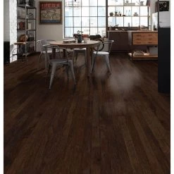 Western Hickory 5 in. W Saddle Engineered Hardwood Flooring (23.66 sq. ft./case) by Shaw -Shaw stor online saddle shaw engineered hardwood dh83300941 40 1000
