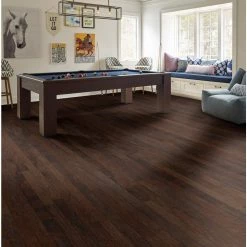 Western Hickory 5 in. W Saddle Engineered Hardwood Flooring (23.66 sq. ft./case) by Shaw -Shaw stor online saddle shaw engineered hardwood dh83300941 66 1000