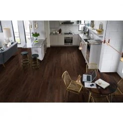 Western Hickory 5 in. W Saddle Engineered Hardwood Flooring (23.66 sq. ft./case) by Shaw -Shaw stor online saddle shaw engineered hardwood dh83300941 a0 1000
