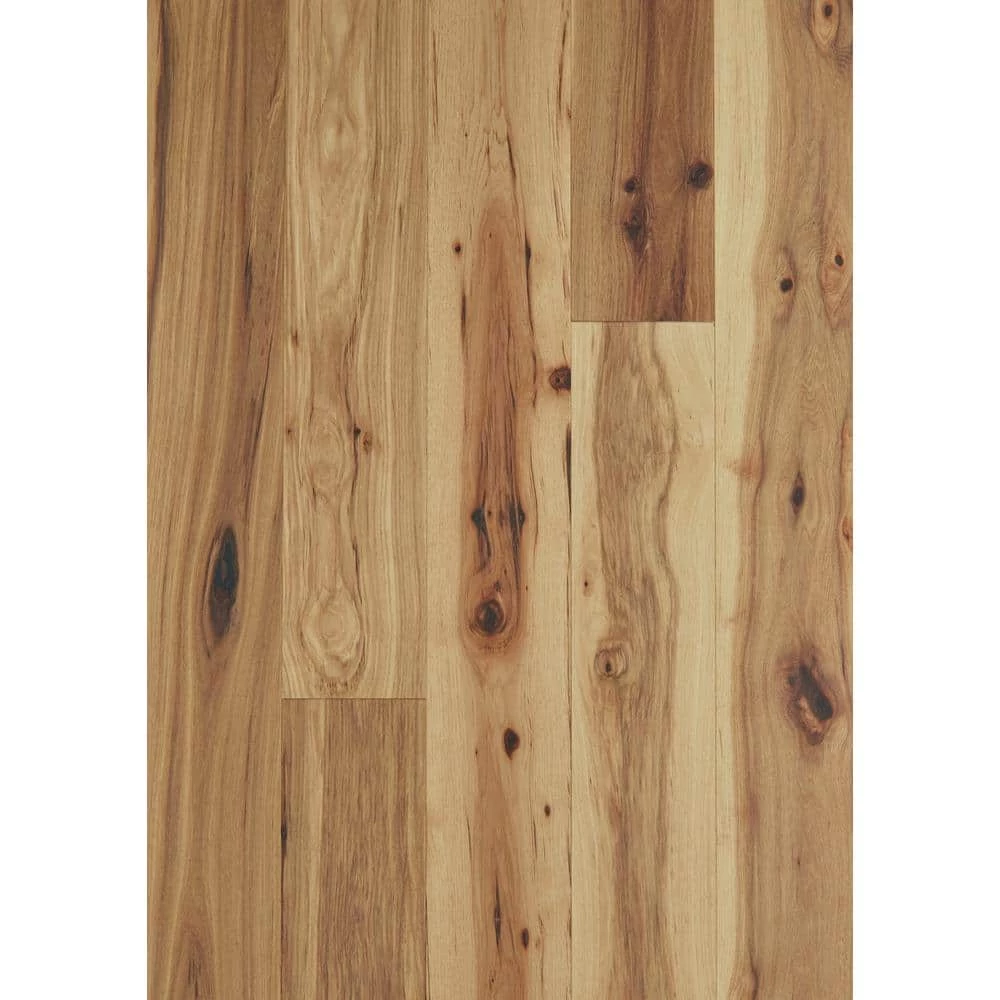 Valor Hickory 6-3/8 in. W Scallion Engineered Water Resistant Hardwood Flooring (25.4 sq. ft./case) by Shaw 1 Valor Hickory 6-3/8 in. W Scallion Engineered Water Resistant Hardwood Flooring (25.4 sq. ft./case) by Shaw