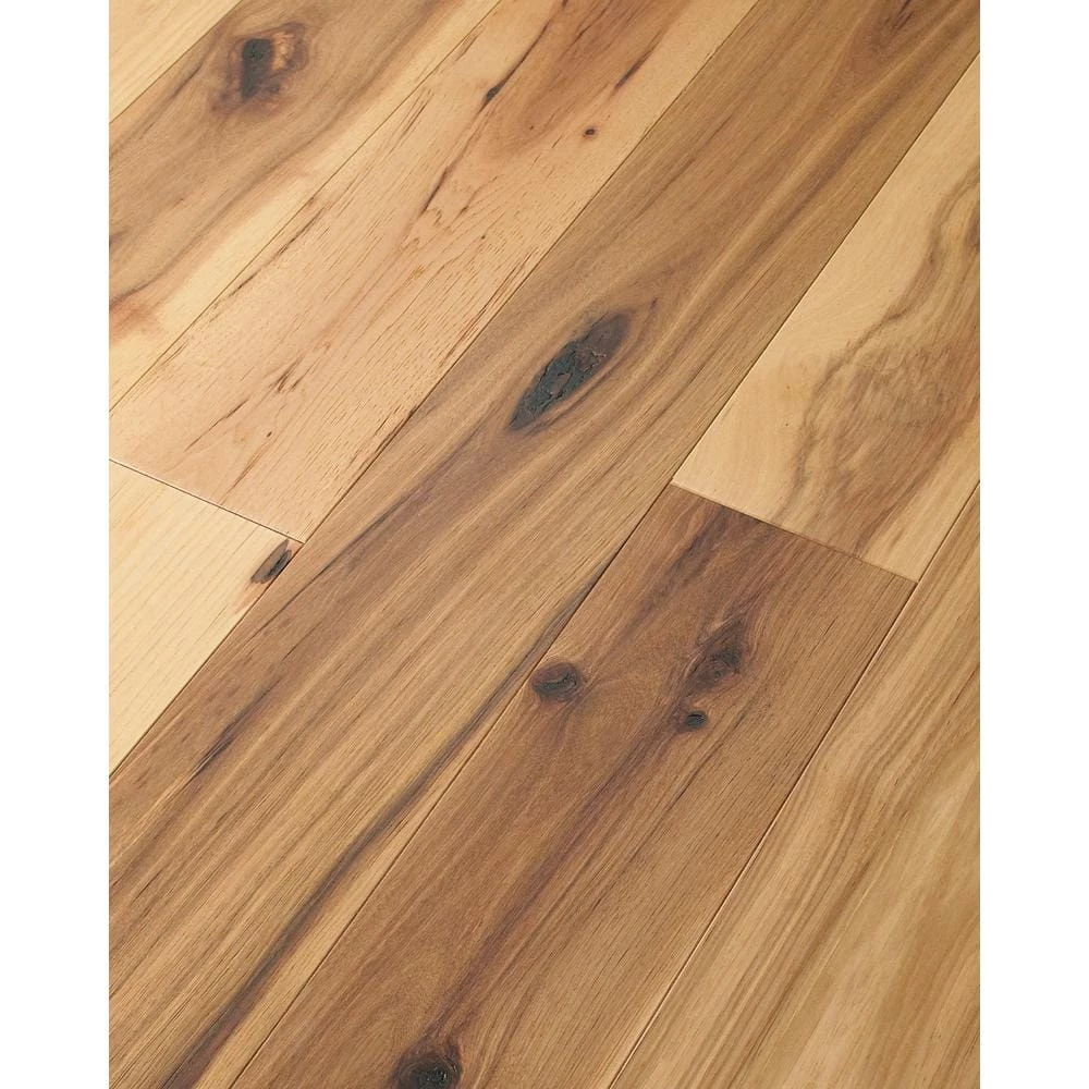 Valor Hickory 6-3/8 in. W Scallion Engineered Water Resistant Hardwood Flooring (25.4 sq. ft./case) by Shaw 3 Valor Hickory 6-3/8 in. W Scallion Engineered Water Resistant Hardwood Flooring (25.4 sq. ft./case) by Shaw - Image 3