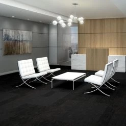 Freeform Gray Commercial 24 in. x 24 Glue-Down Carpet Tile (20 Tiles/Case) 80 sq. ft. by Shaw -Shaw stor online shadowy shaw carpet tile hdf1600512 c3 1000