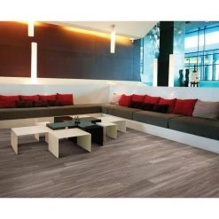 Wisteria 6 in. W Storm Adhesive Luxury Vinyl Plank Flooring (53.93 sq. ft./case) by Shaw -Shaw stor online storm shaw vinyl plank flooring hd80400763 fa 1000