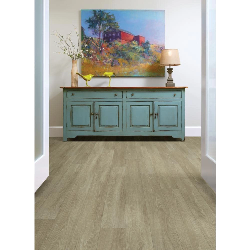 Grand Slam 6 in. W Tabor Adhesive Luxury Vinyl Plank Flooring (41.72 sq. ft./case) by Shaw 2 Grand Slam 6 in. W Tabor Adhesive Luxury Vinyl Plank Flooring (41.72 sq. ft./case) by Shaw - Image 2