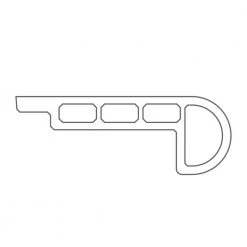 Manor Oak Tahoe 1-3/16 in. T x 2-1/16 in. W x 94 in. L Stair Nose Molding by Shaw 5 Manor Oak Tahoe 1-3/16 in. T x 2-1/16 in. W x 94 in. L Stair Nose Molding by Shaw -Shaw stor online tahoe shaw vinyl trim hdst605010 c3 1000