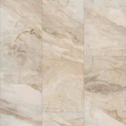 Vista 12 in. W x 24 in. L Thistle Click Lock Vinyl Tile Flooring (15.83 sq.ft./case) by Shaw