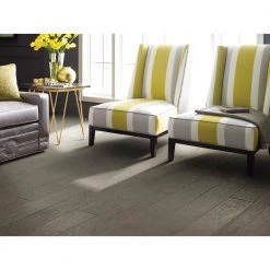 Canyon Hickory 6-3/8 in. W Timberwolf Engineered Hardwood Flooring (30.48 sq. ft./case) by Shaw -Shaw stor online timberwolf shaw engineered hardwood dh87100510 a0 1000