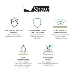 Jefferson 7 in. W Vine Click Lock Luxury Vinyl Plank Flooring (18.68 sq. ft./case) by Shaw -Shaw stor online vine shaw vinyl plank flooring hd83400150 4f 1000