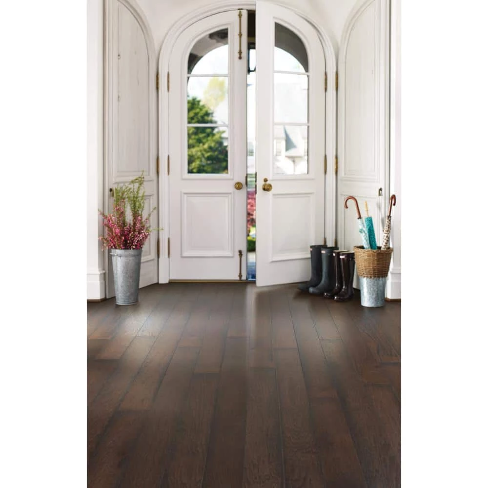 Greenville 5 in. W Voyage Engineered Hickory Hardwood Flooring (23.66 sq. ft./case) by Shaw 2 Greenville 5 in. W Voyage Engineered Hickory Hardwood Flooring (23.66 sq. ft./case) by Shaw - Image 2
