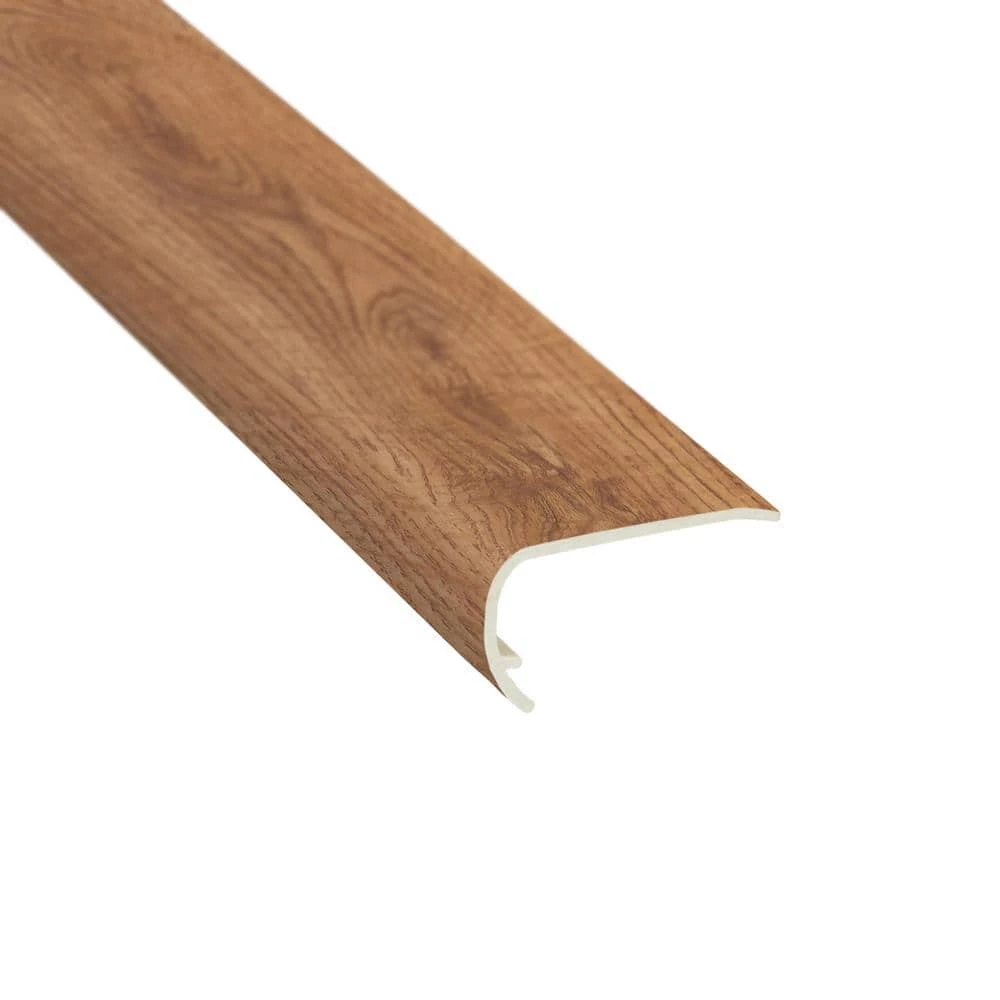 Wisteria Park Wheat 5/32 in. T x 2-1/8 in. W x 94 in. L Vinyl Stair Nose Molding by Shaw 1 Wisteria Park Wheat 5/32 in. T x 2-1/8 in. W x 94 in. L Vinyl Stair Nose Molding by Shaw