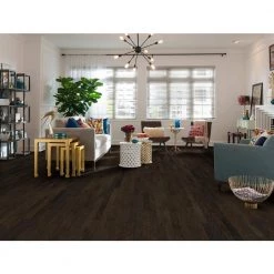 Western Hickory 5 in. W Winter Grey Engineered Hardwood Flooring (23.66 sq. ft./case) by Shaw -Shaw stor online winter grey shaw engineered hardwood dh83300510 1f 1000
